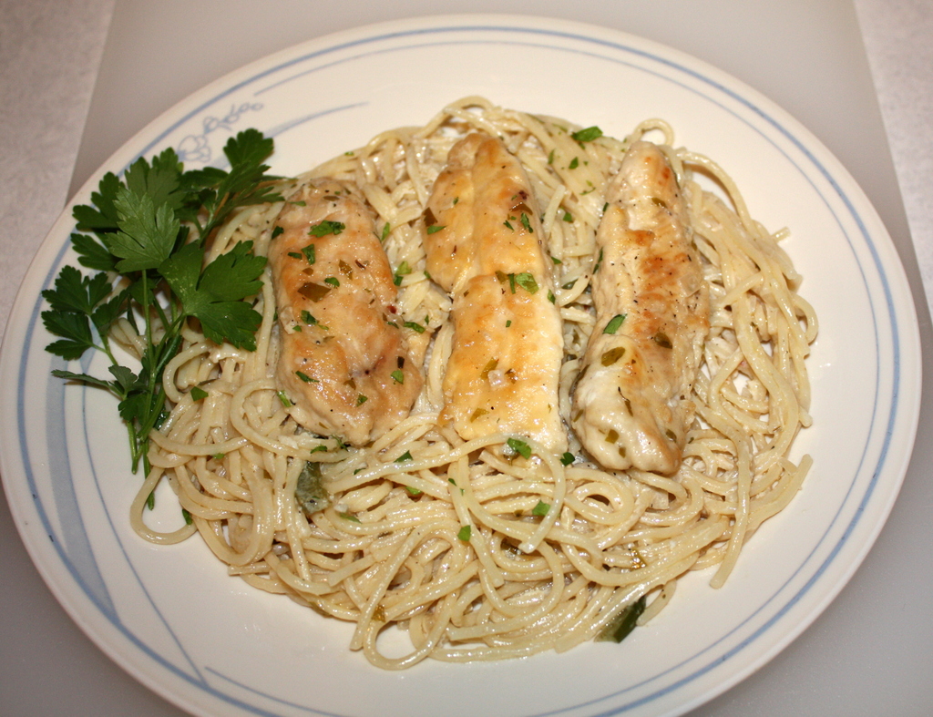 Judy Cooks Chicken Scampi Olive Garden Style